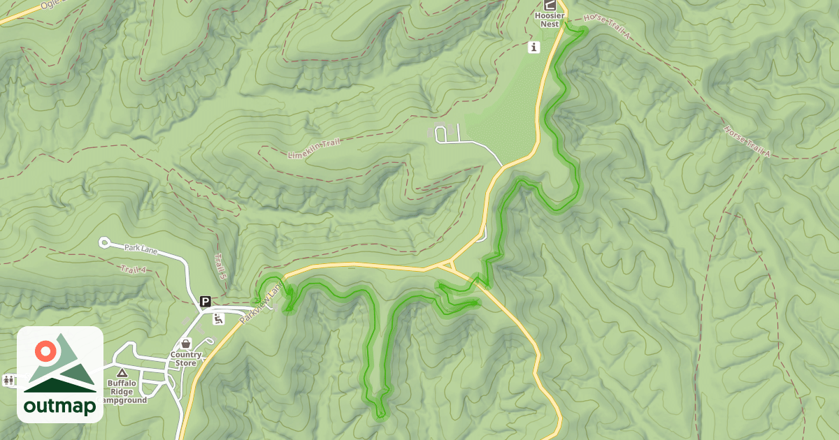 Map of Limekiln East