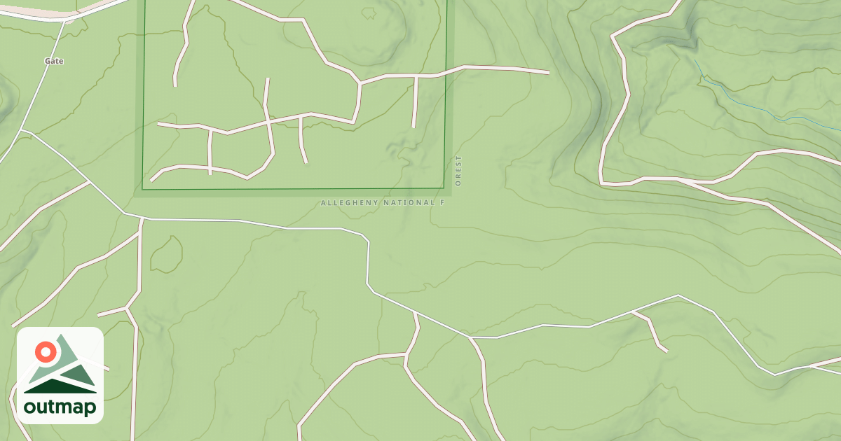 Map of ROCK RUN