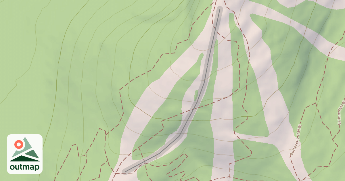 Map of Upper Devils