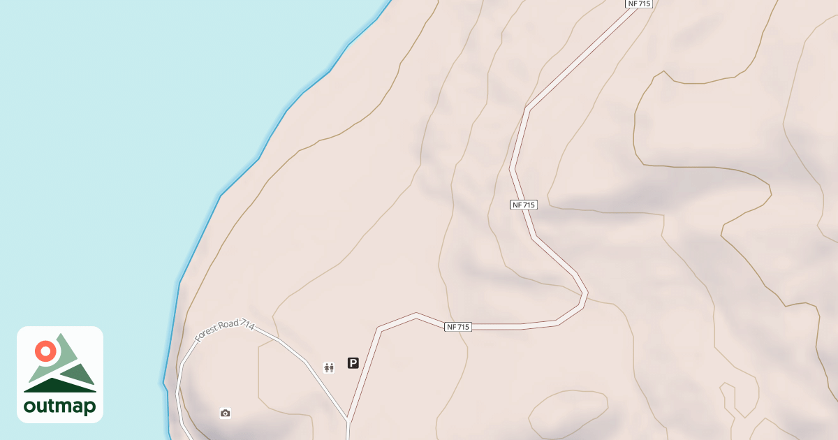 Map of USFS National Forest System Roads {1B41FE35-C7B9-450F-9304-255B6F7321F6}