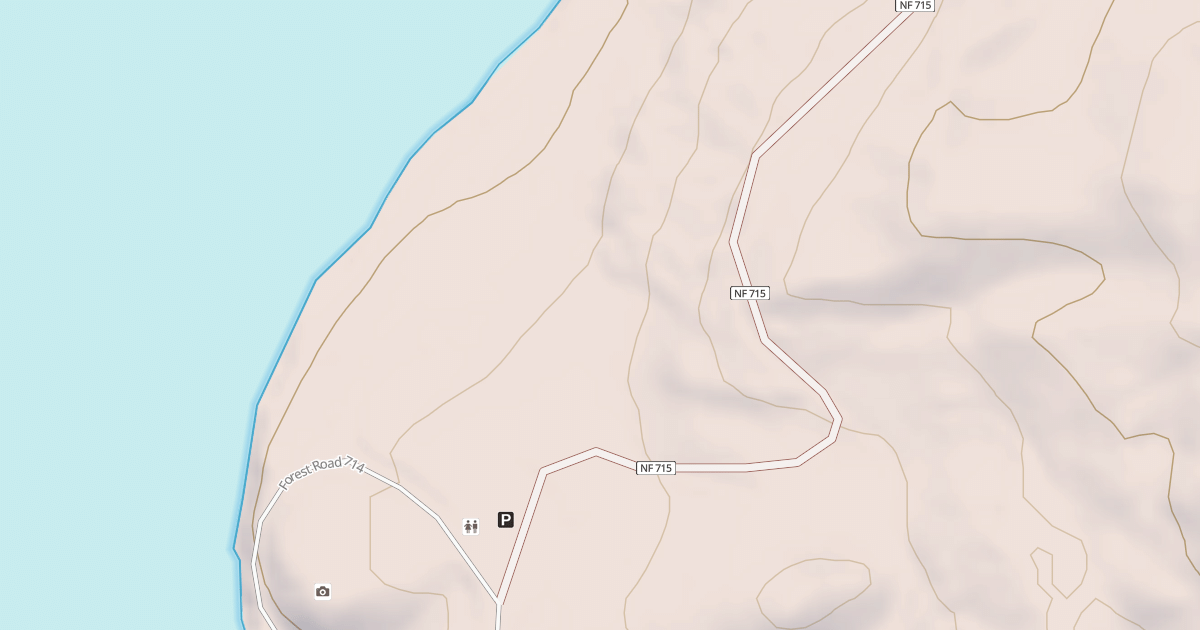 Map preview of USFS National Forest System Roads {1B41FE35-C7B9-450F-9304-255B6F7321F6}