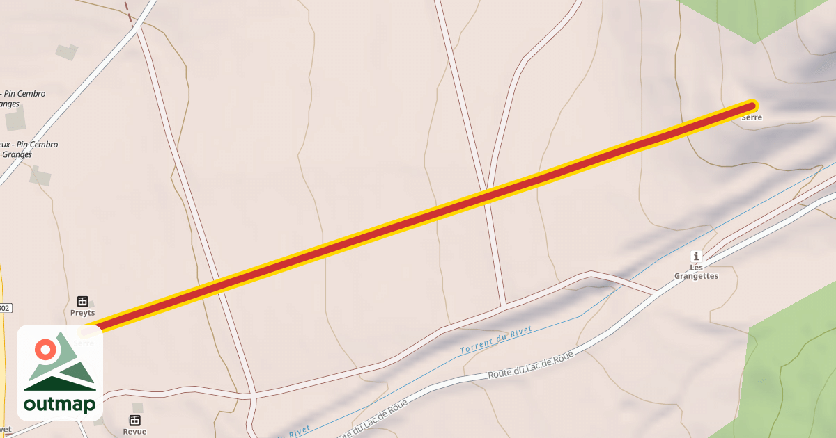 Map of Serre