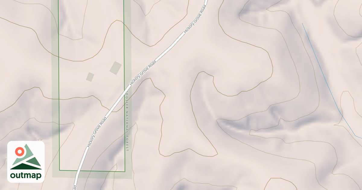Map of HENDERSON CREEK SOUTH AREA
