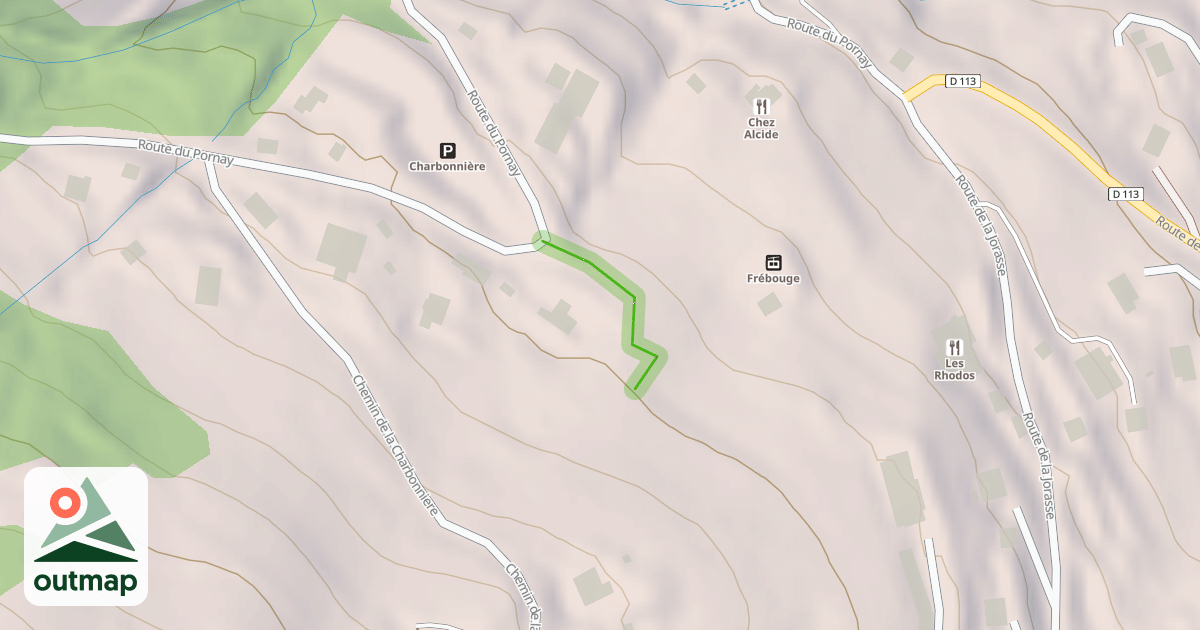 Map of La Croix