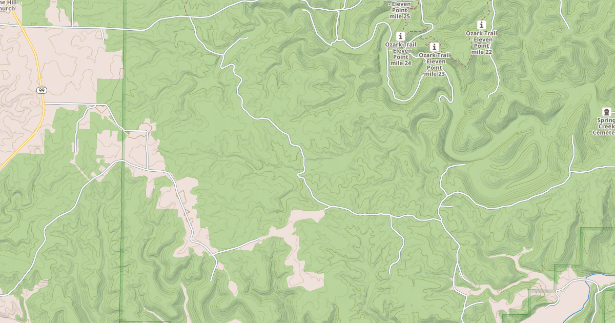 Map preview of PIEDMONT HOLLOW