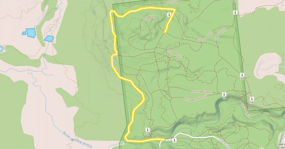 Map preview of Three Trails