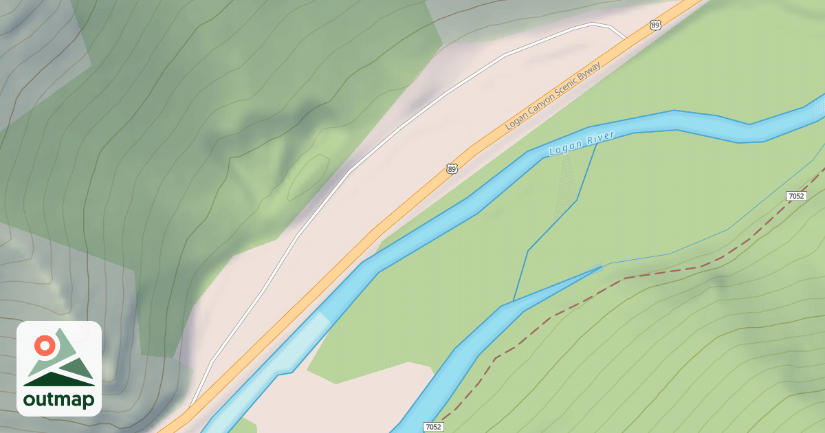 Map of OLD HIGHWAY-A