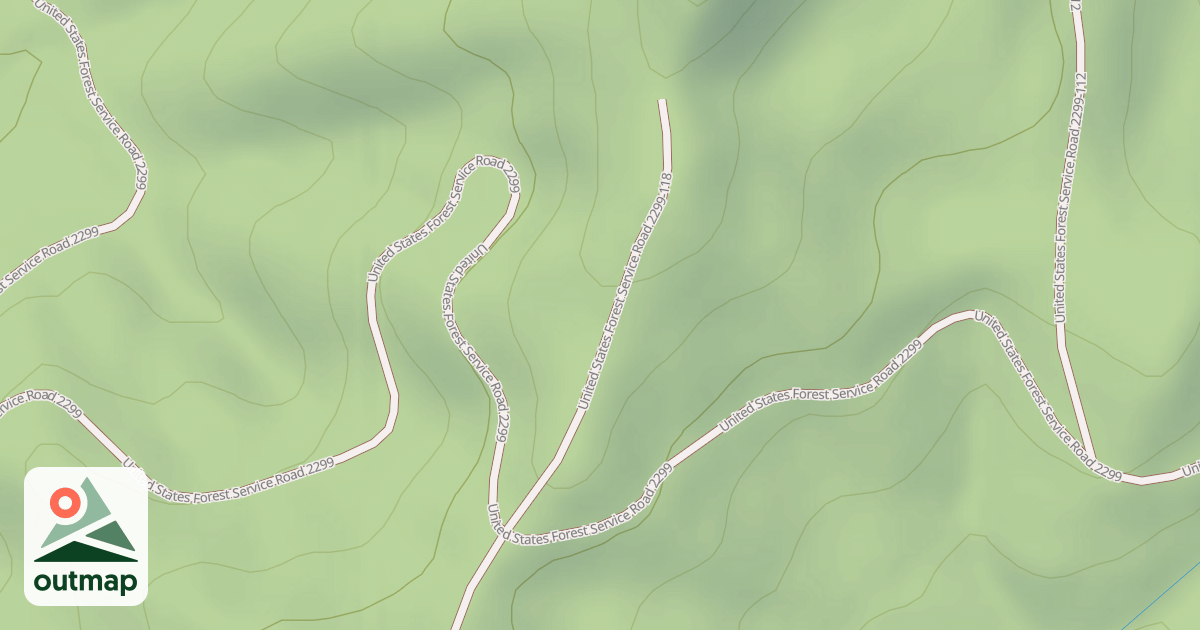 Map of USFS Motor Vehicle Use Map Roads {E8E128D5-773D-4480-951C-5D3913B34B47}