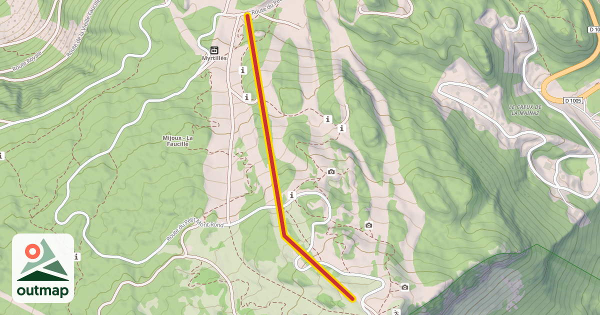 Map of Gentianes