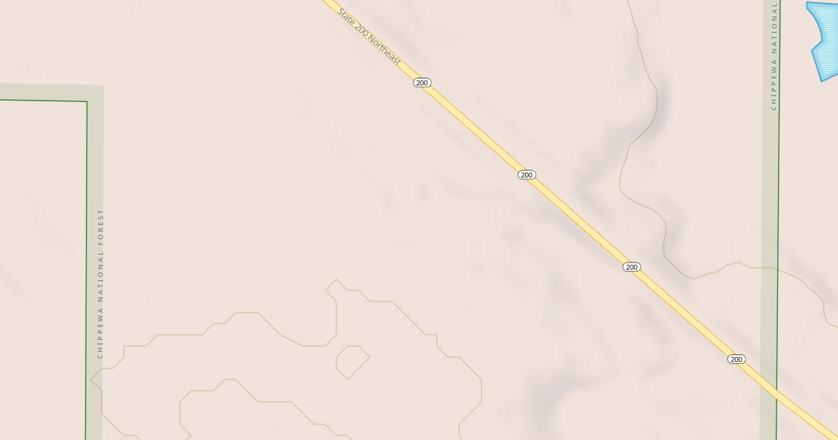 Map preview of MN 200 SPUR 2755