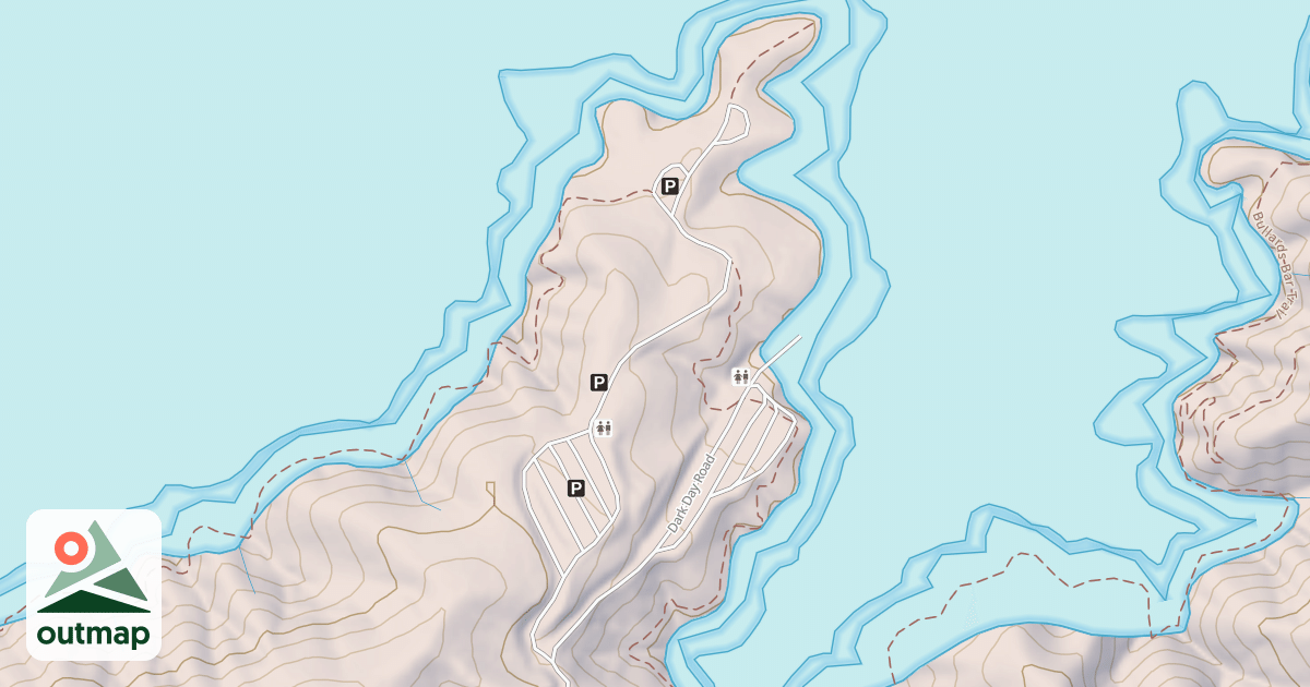 Map of DARK DAY PICNIC AREA