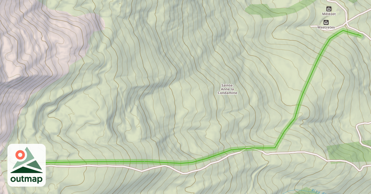 Map of La Traditionnelle