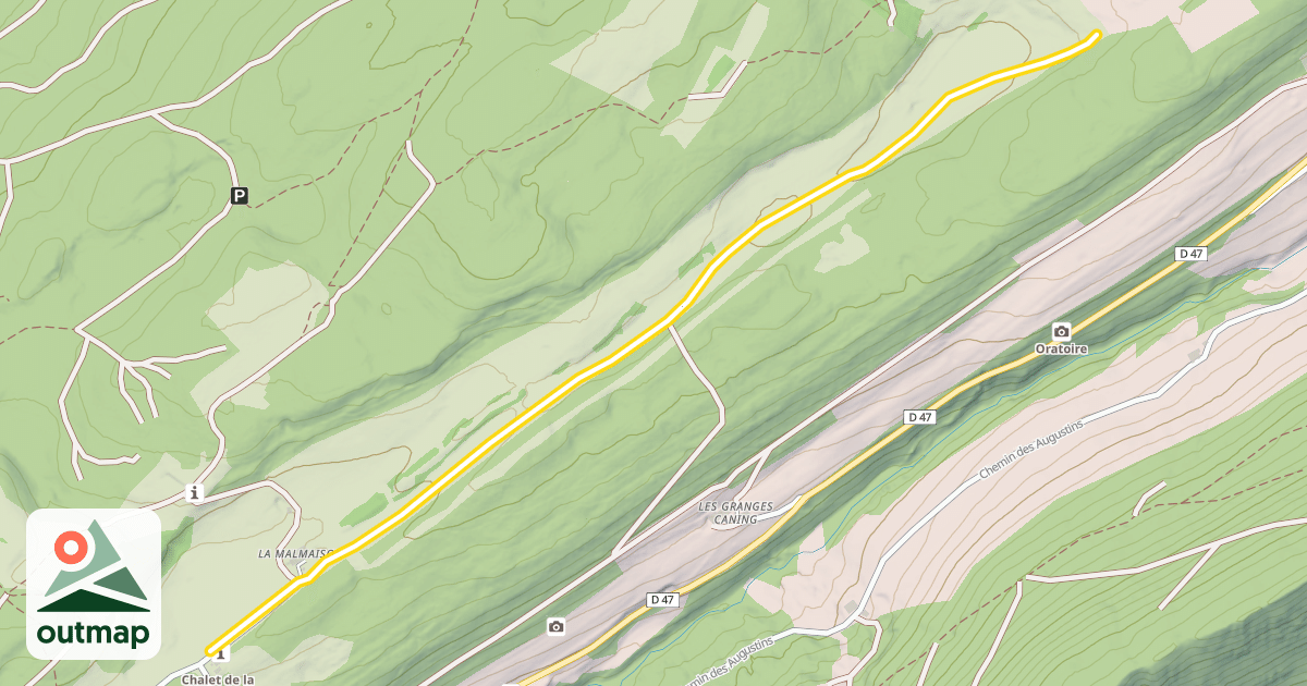 Map of Ronde des Fermes
