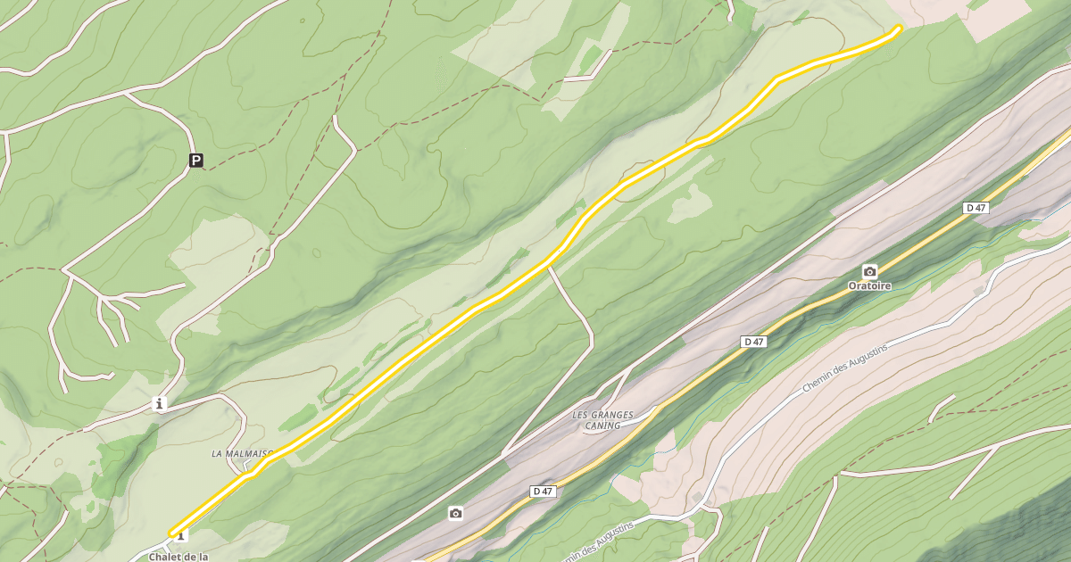Map preview of Ronde des Fermes