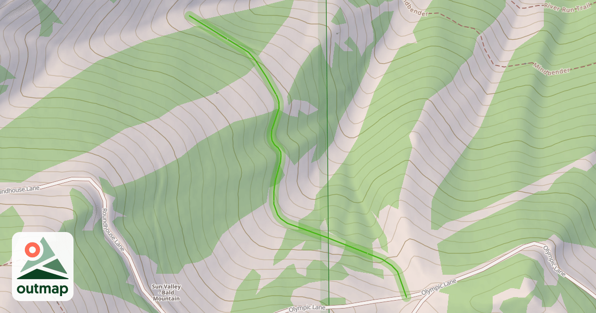 Map of Mid River Lane