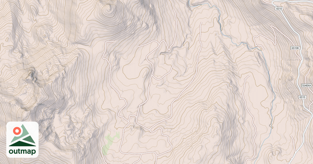 Map of COLD SPRINGS