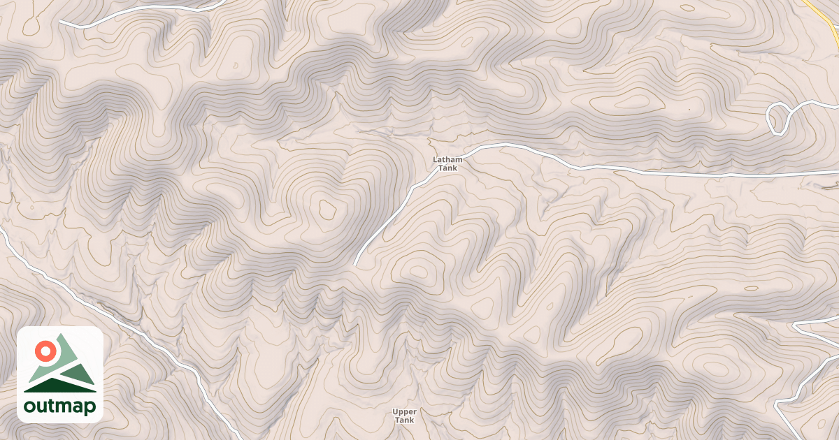 Map of FUEL BREAK