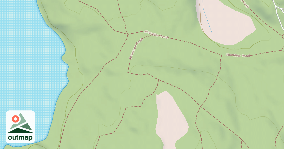 Map of Reservoir Trail