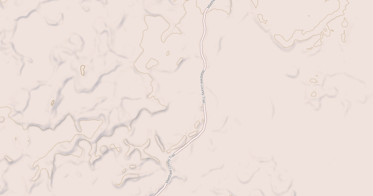 Map preview of Matthew Lourey State Trail