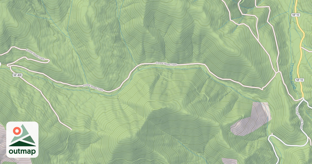 Map of O'BRIEN CREEK