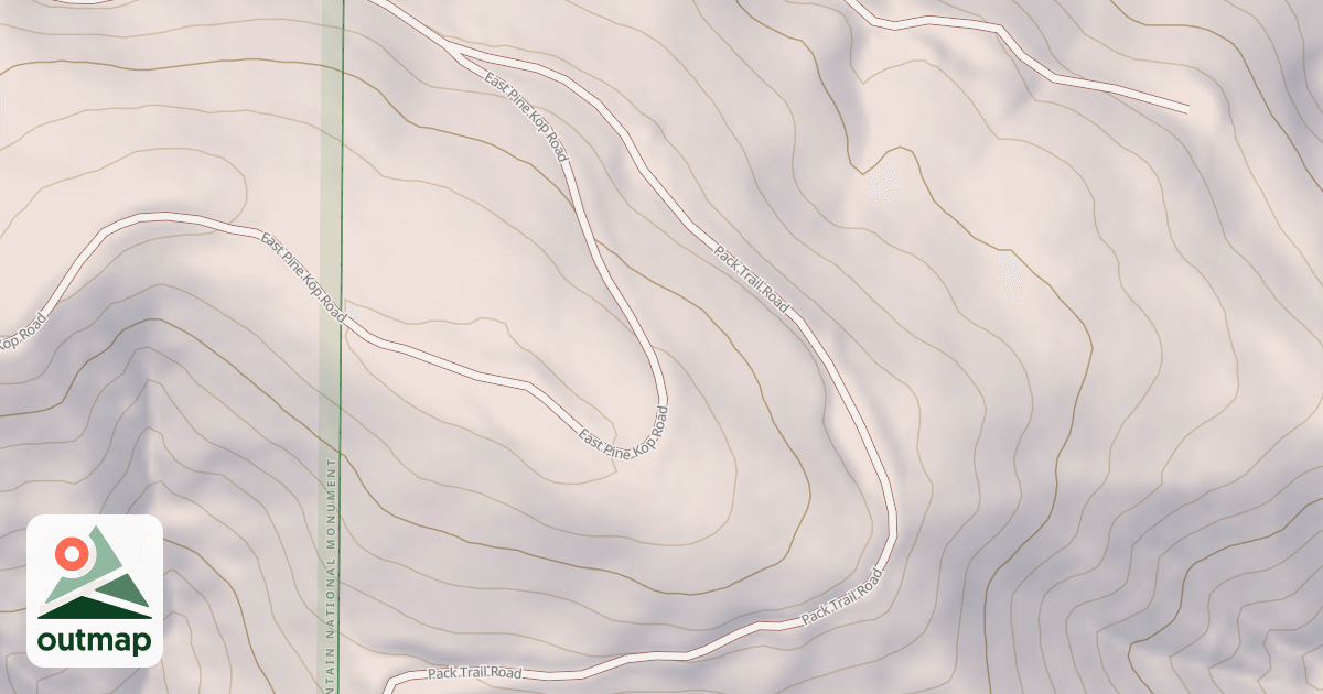 Map of PACK TRAIL