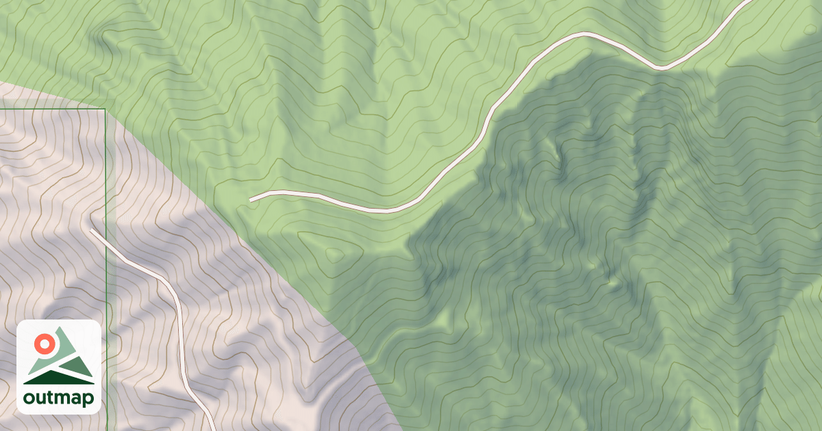 Map of GOAT MTN
