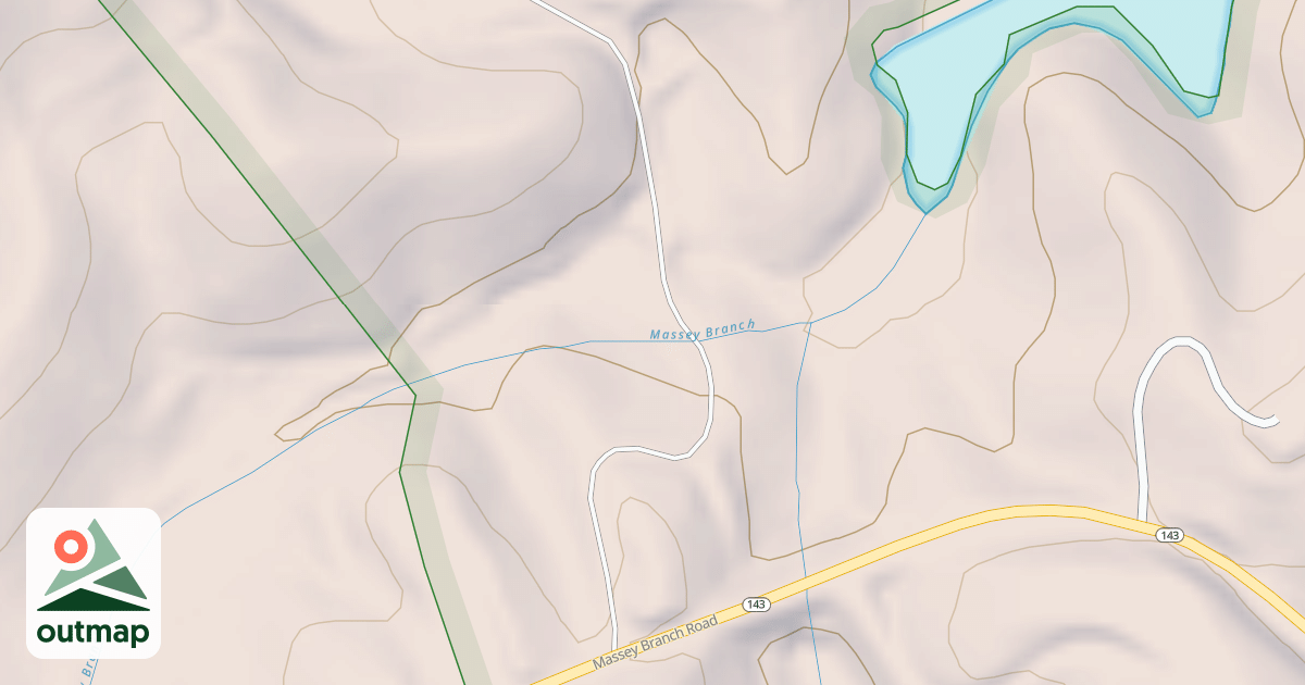 Map of MASSEY QUARRY