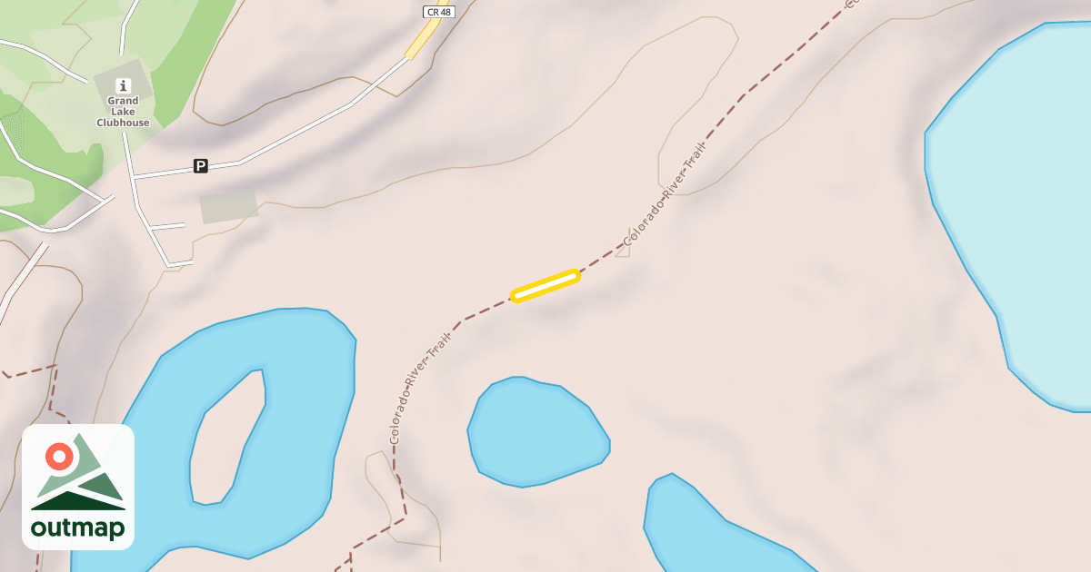Map of Colorado River Trail
