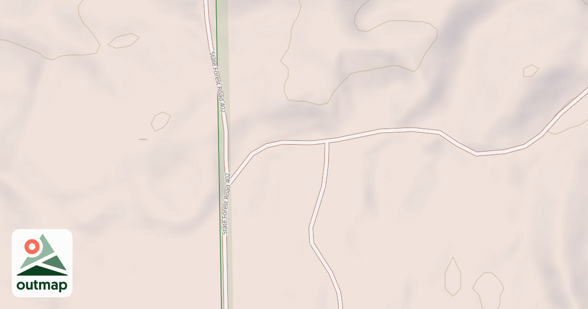Map of Forest Riders Trails