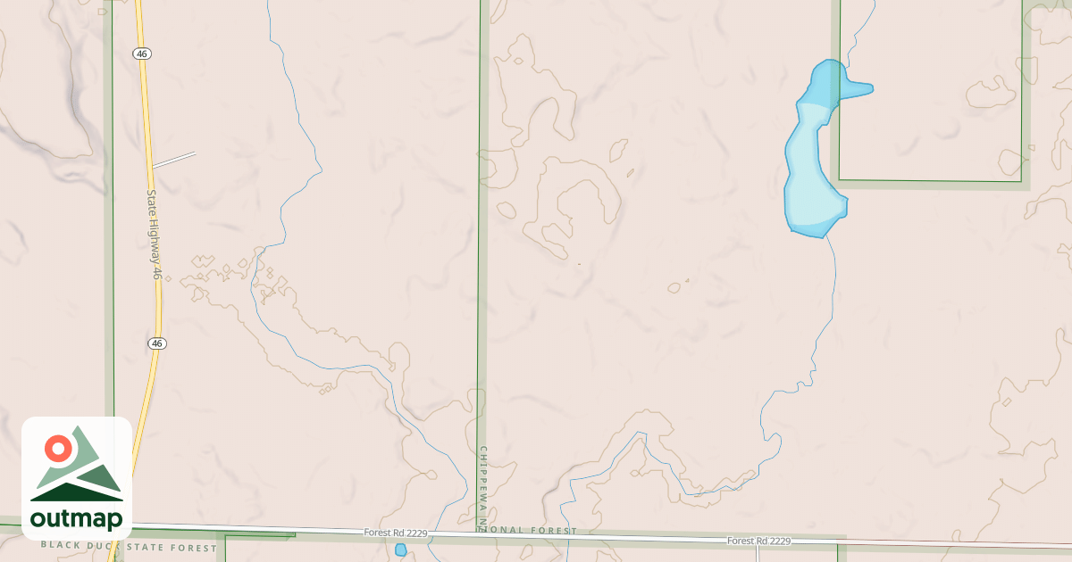 Map of FR 2609