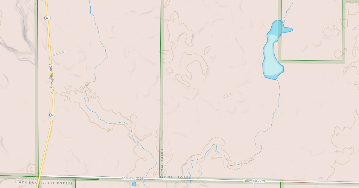 Map preview of FR 2609