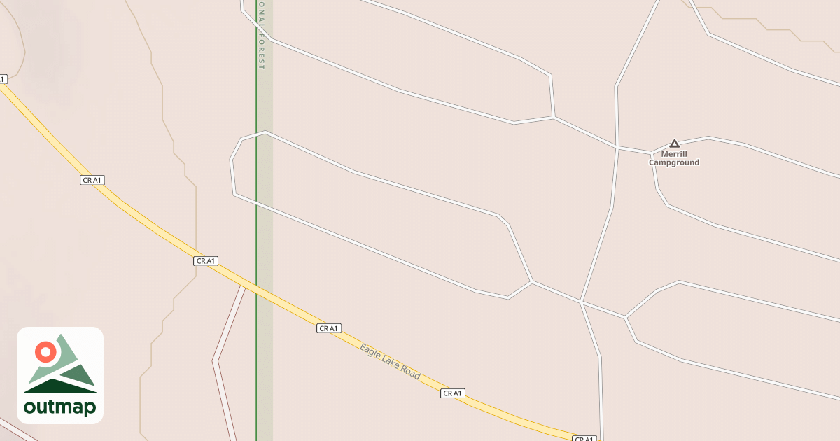 Map of CEDAR LOOP