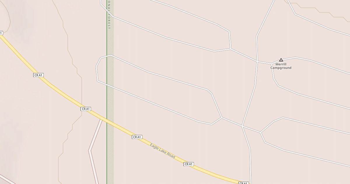 Map preview of CEDAR LOOP