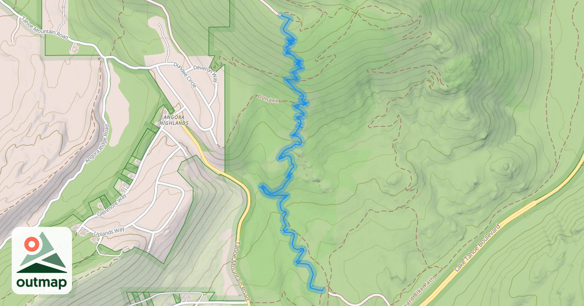 Map of Valley View Trail