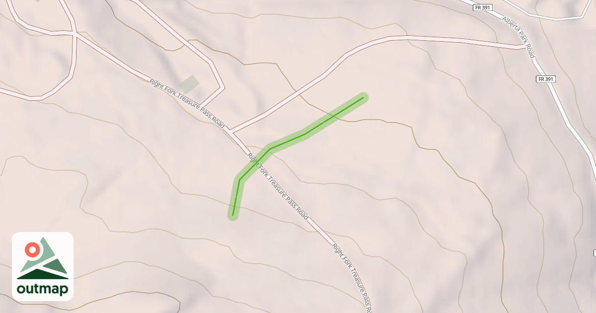 Map of Spencer's Run