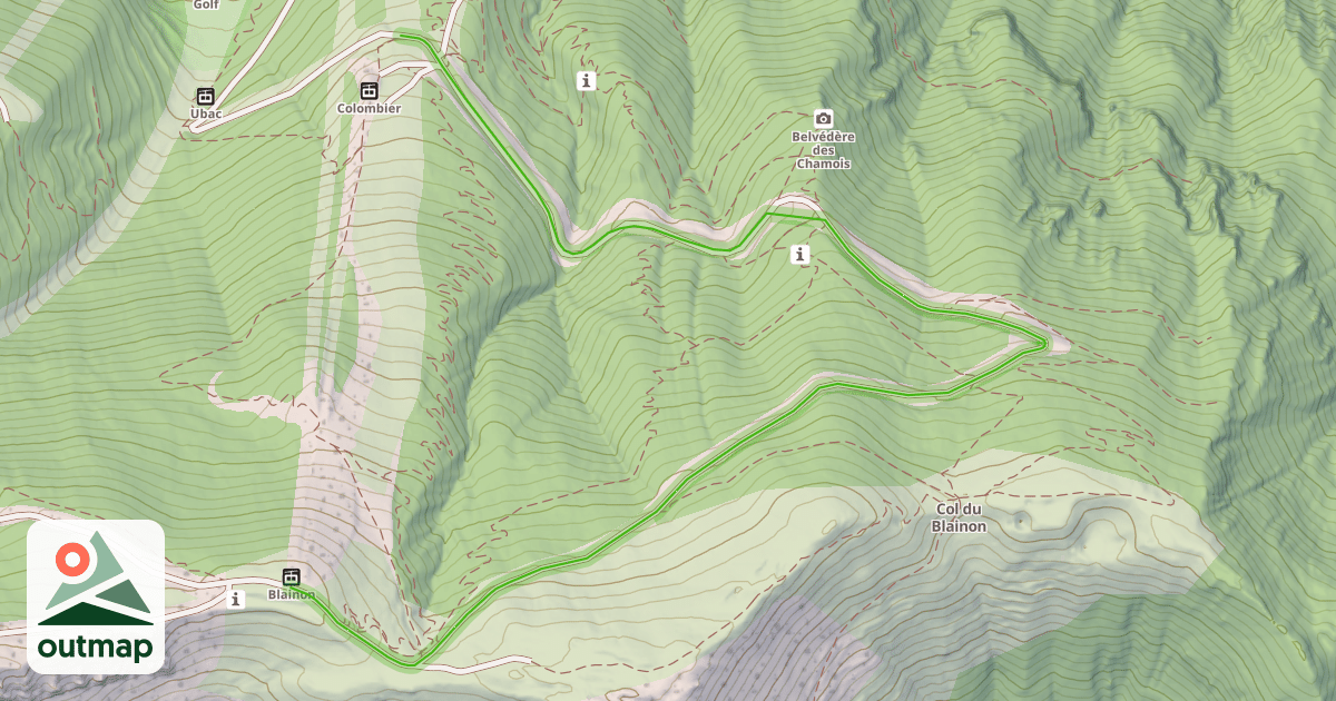 Map of Blainon