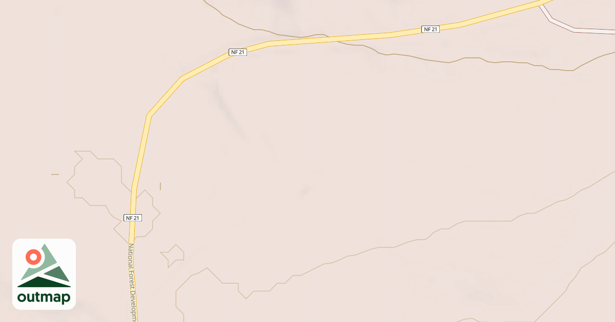Map of USFS Motor Vehicle Use Map Roads {DF9670BB-EB39-431F-882D-35CC09E51293}