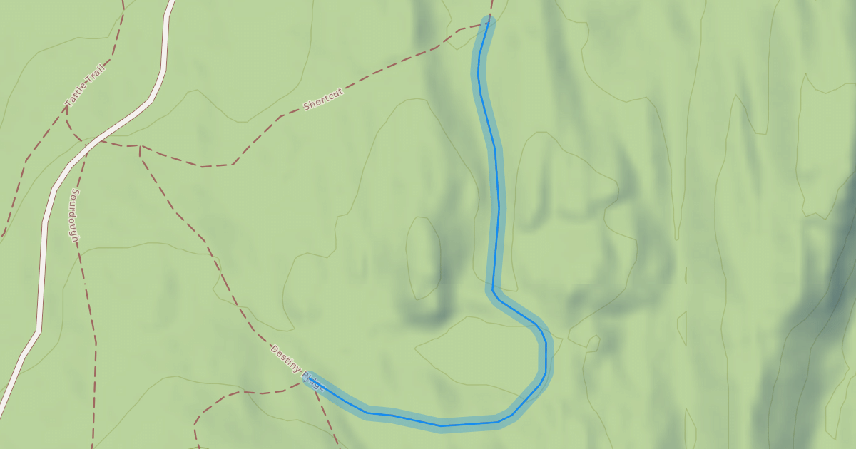 Map preview of Destiny Ridge