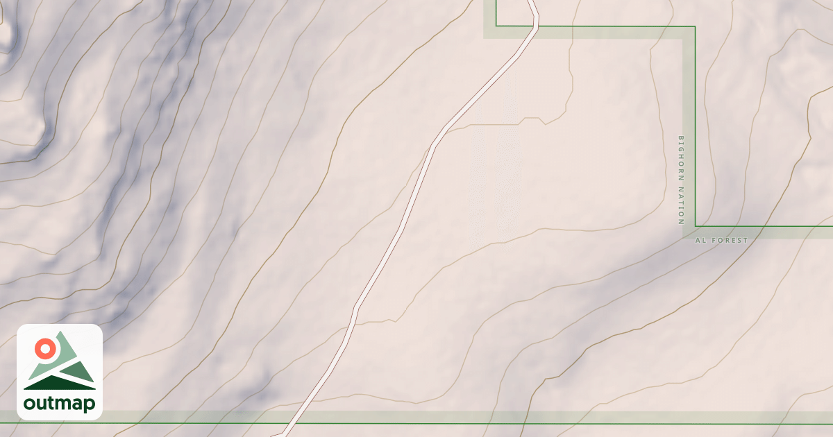 Map of SAND DRAW