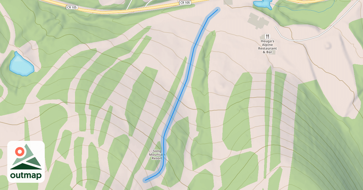 Map of Lower Dipsy Doodle