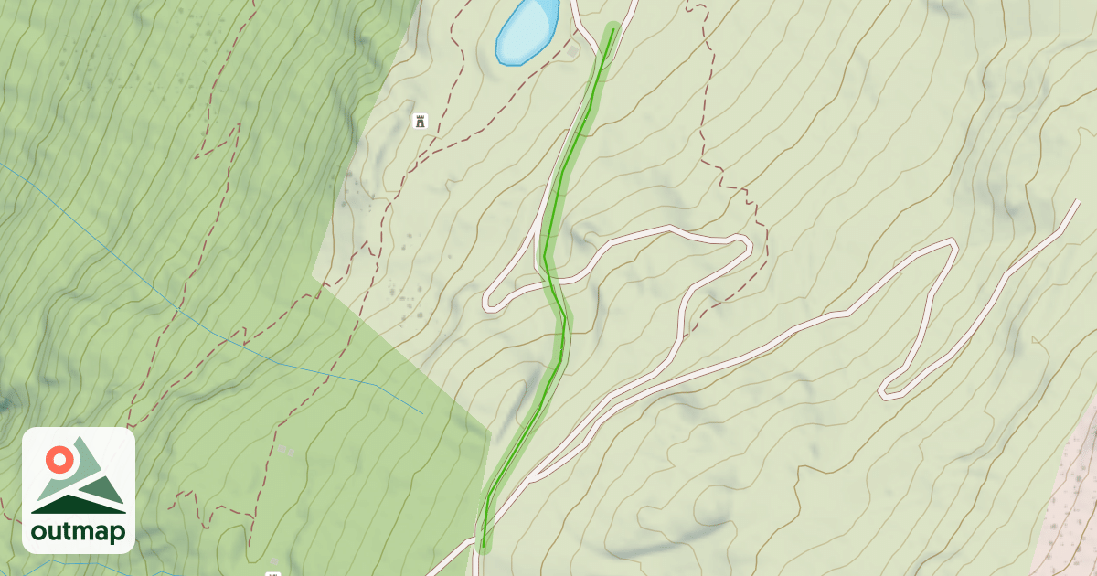 Map of Les Travers
