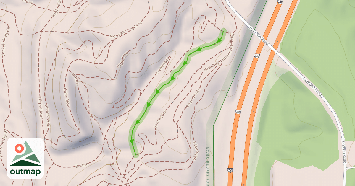 Map of St. Flow