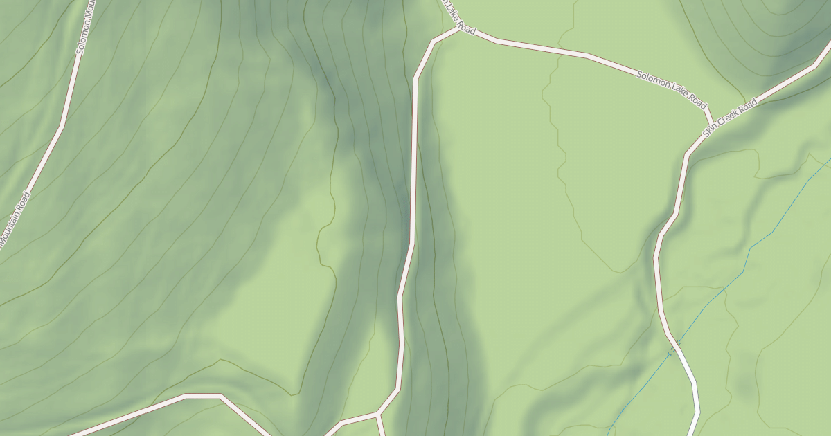 Map preview of SOLOMON LAKE A