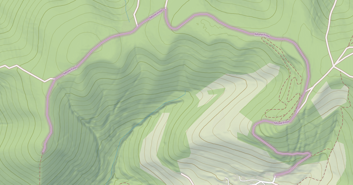 Map preview of Mont Frol