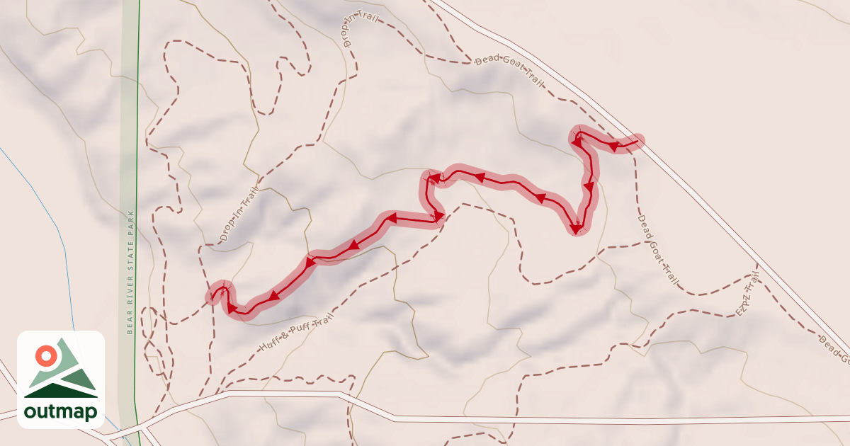 Map of Snake Trail