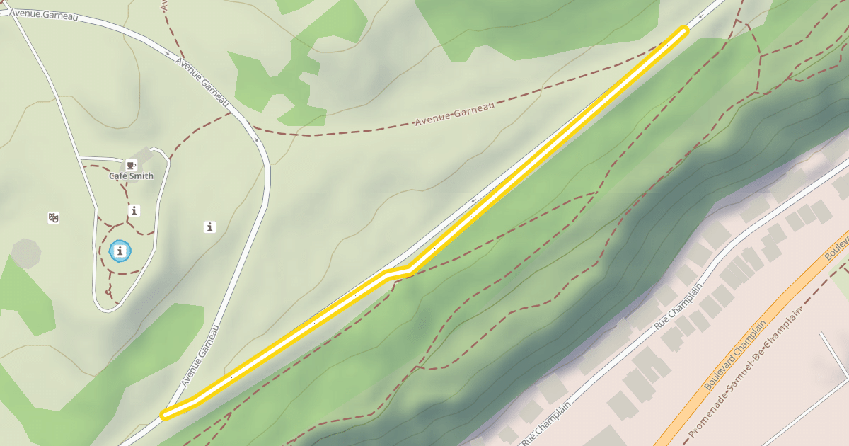 Map preview of Avenue Ontario