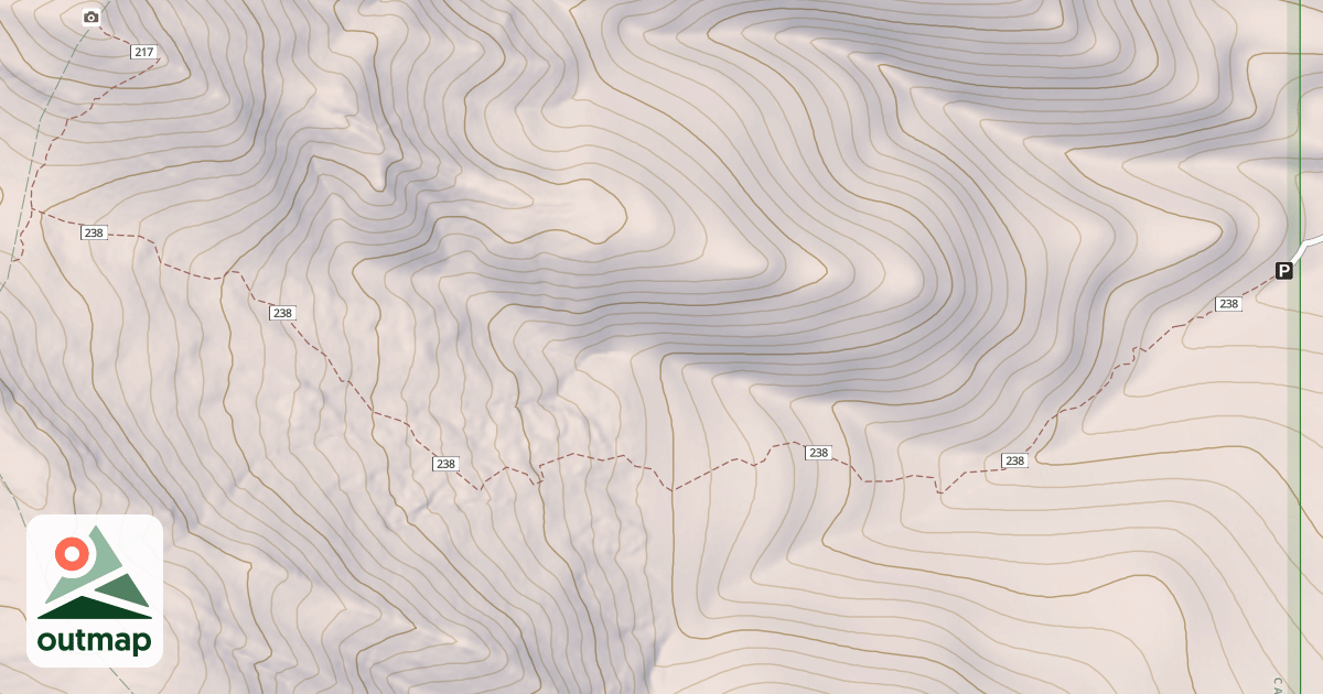 Map of Drake Creek