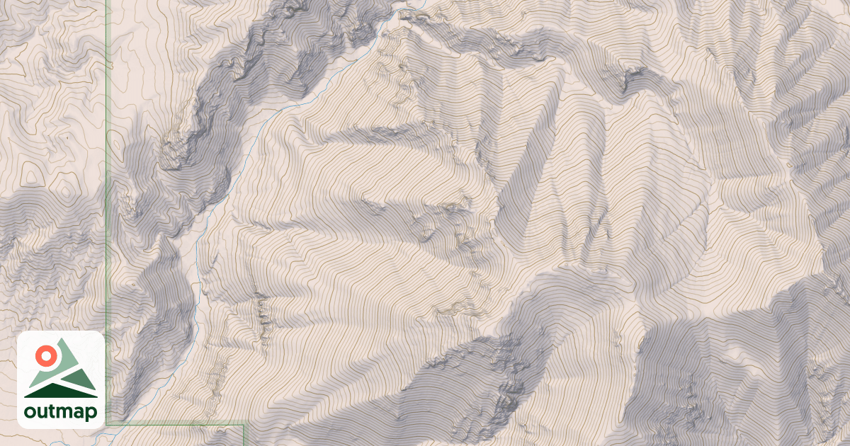 Map of USFS Motor Vehicle Use Map Trails 201