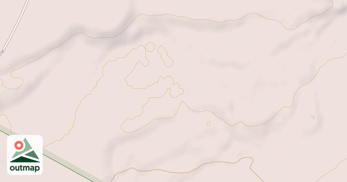 Map of Monkey Run To Misty Mountain