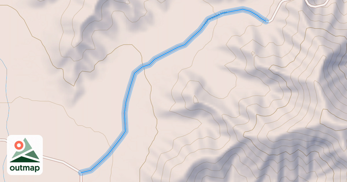 Map of Homestead Trail